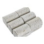 DKD Home Decor Surtido de 6 Joyeros AYLIA de Mango y Aluminio