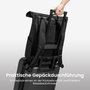tomtoc Navigator-T61 Mochila Rolltop 25L-30L Negro