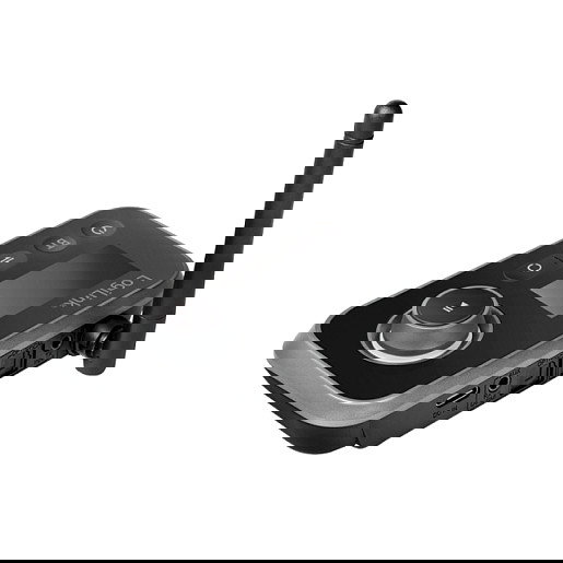 Logilink bluetooth 5.0 transmisor y receptor de audio, hasta 10 m