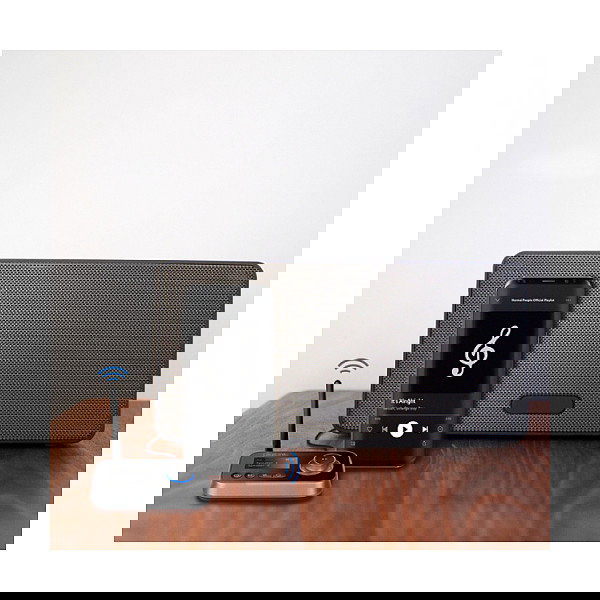 Logilink bluetooth 5.0 transmisor y receptor de audio, hasta 10 m