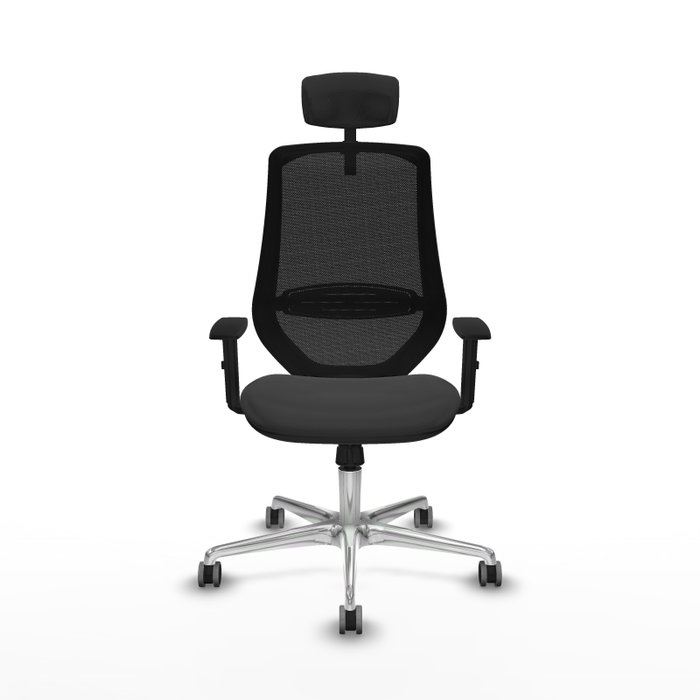 PIQUERAS Y CRESPO Silla de oficina Mardos con mecanismo Sincro, Gris oscuro y Negro PIQUERAS Y CRESPO Silla de oficina Mardos con mecanismo Sincro, Gris oscuro y Negro