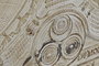 DKD Home Decor Set de 3 Piezas de Decoración de Pared en Resina Beige