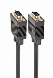 GEMBIRD Cable de Monitor VGA HD15M 1,8 m Negro CC-PPVGA-6B