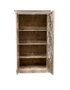 DKD Home Decor Vitrina de Mango Decapé Blanco 120x50x210