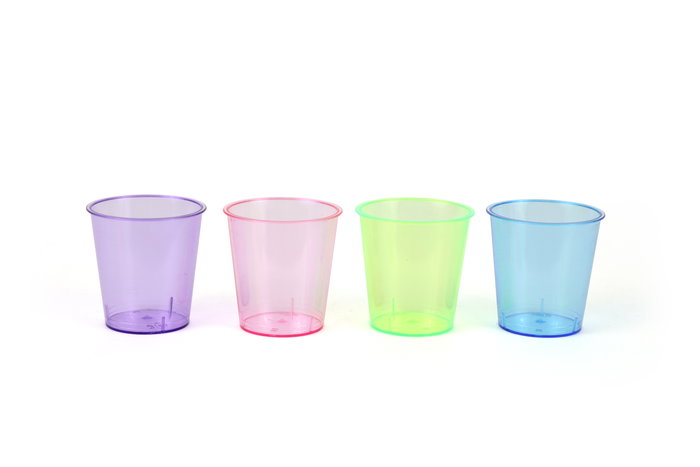 Algon Set 24 Vasos Chupito PS 30 ml Colores Ø4 cm (24 Unidades) Algon Set 24 Vasos Chupito PS 30 ml Colores Ø4 cm (24 Unidades)