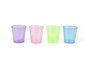 Algon Set 24 Vasos Chupito PS 30 ml Colores Ø4 cm (24 Unidades)
