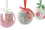 DKD Home Decor Bola Decoración Navidad Fantasía Multicolor Set de 14 - 25 x 16 x 25 cm