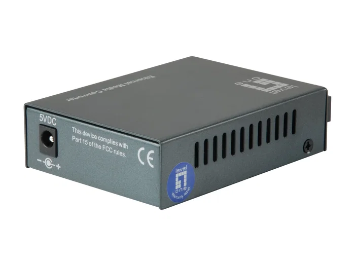 Level One FVT-1104 Convertidor de Medios RJ45 a SC Monomodo 60km Level One FVT-1104 Convertidor de Medios RJ45 a SC Monomodo 60km