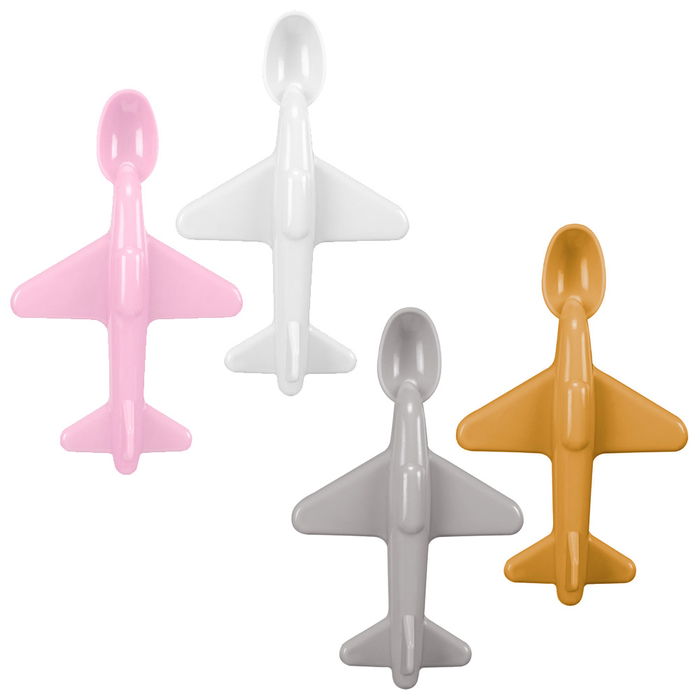 Tom et Zoe Juego de 2 Cucharas Avión Puericultura