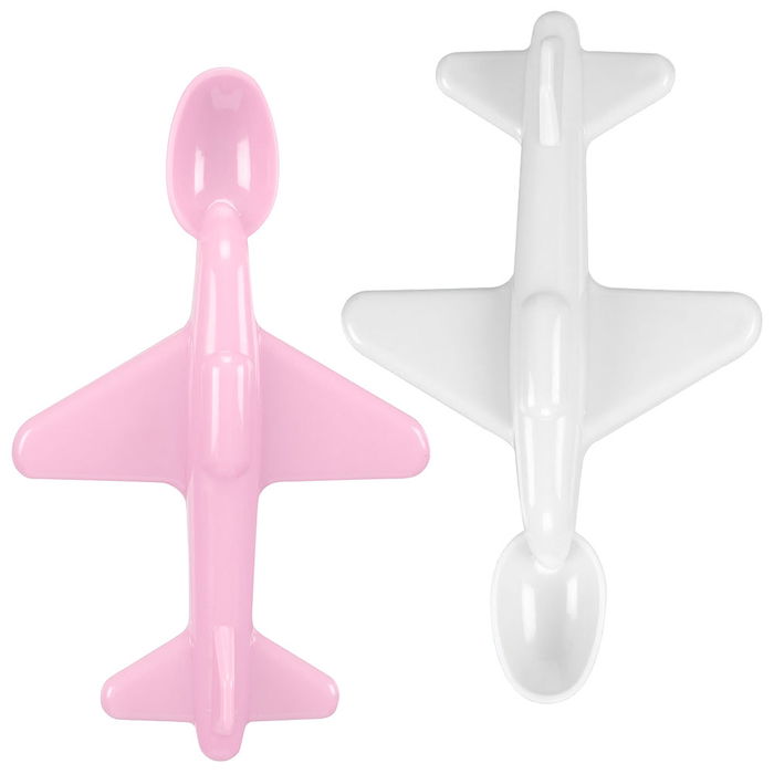 Tom et Zoe Juego de 2 Cucharas Avión Puericultura