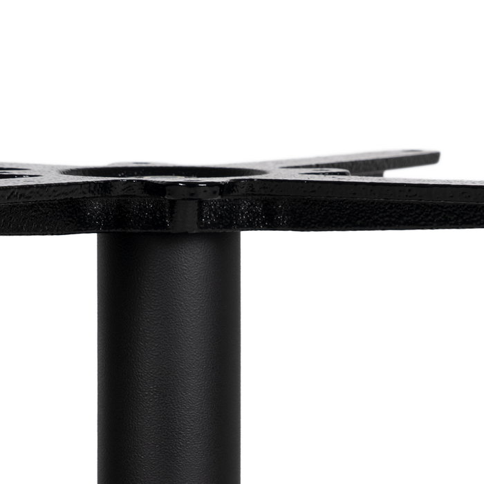 Patas para Mesa Negro Hierro Salón 45 X 45 X 72 cm Patas para Mesa Negro Hierro Salón 45 X 45 X 72 cm