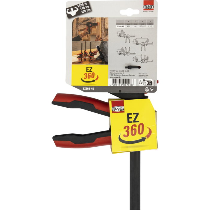 Bessey Abrazadera con mango giratorio EZ360-45 Bessey Abrazadera con mango giratorio EZ360-45