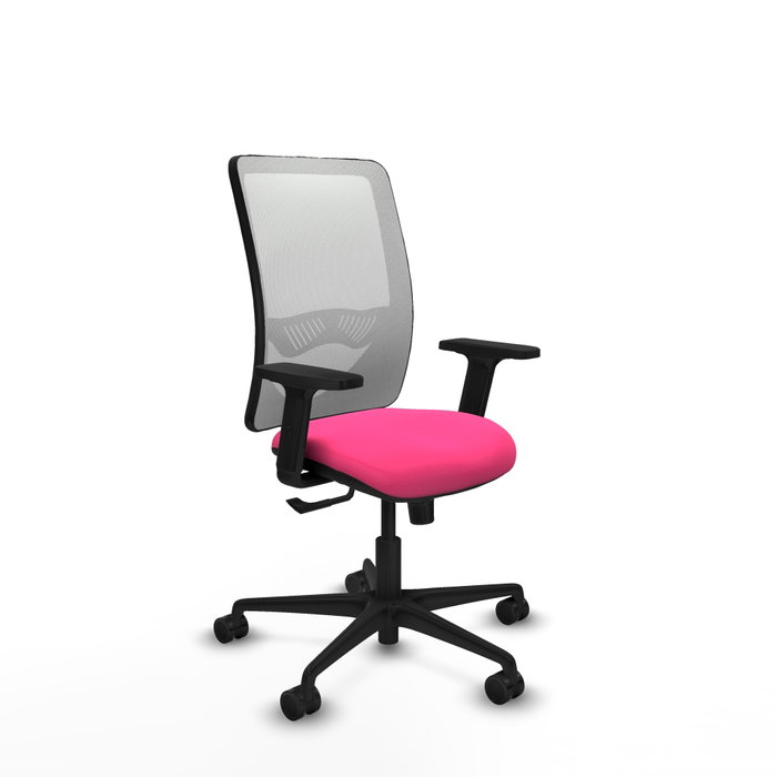 PIQUERAS Y CRESPO Silla de oficina Zulema Rosa y Blanco PIQUERAS Y CRESPO Silla de oficina Zulema Rosa y Blanco