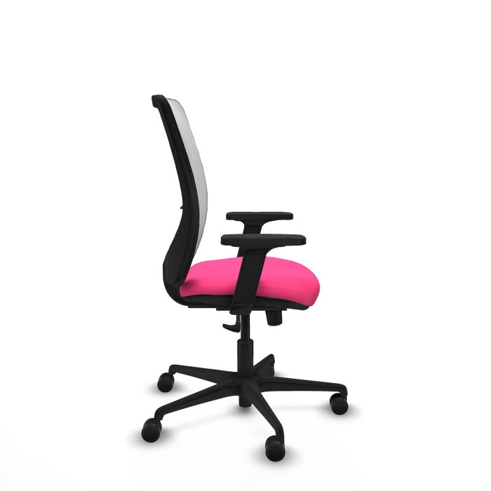 PIQUERAS Y CRESPO Silla de oficina Zulema Rosa y Blanco PIQUERAS Y CRESPO Silla de oficina Zulema Rosa y Blanco