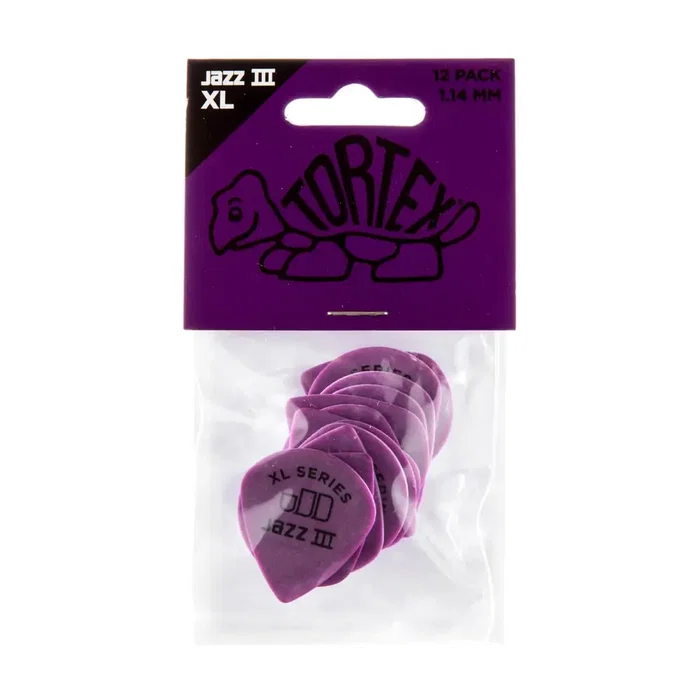 Dunlop Tortex Jazz III XL 1,14 mm (pack de 12) Dunlop Tortex Jazz III XL 1,14 mm (pack de 12)