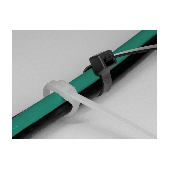 DeLOCK Brida para cables con cabeza plana 280 x 4,6 mm (100 unidades) DeLOCK Brida para cables con cabeza plana 280 x 4,6 mm (100 unidades)