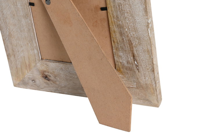 DKD Home Decor Marco de Foto 10x15 Colonial Marron y Blanco Mango 20x25x2 cm DKD Home Decor Marco de Foto 10x15 Colonial Marron y Blanco Mango 20x25x2 cm