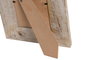 DKD Home Decor Marco de Foto 10x15 Colonial Marron y Blanco Mango 20x25x2 cm