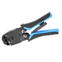 Phasak TD 019 Crimpadora Profesional para Conectores RJ11, RJ12 y RJ45 (8P8C) con Topes de Profundidad y Cuchillas para Pelar y Cortar, Herramienta Multifunción