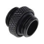 Alphacool Eiszapfen Doppelnippel G1/4 AG auf G1/4 AG (negro)