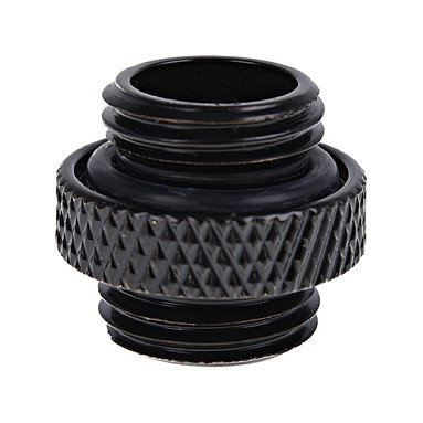 Alphacool Eiszapfen Doppelnippel G1/4 AG auf G1/4 AG (negro)
