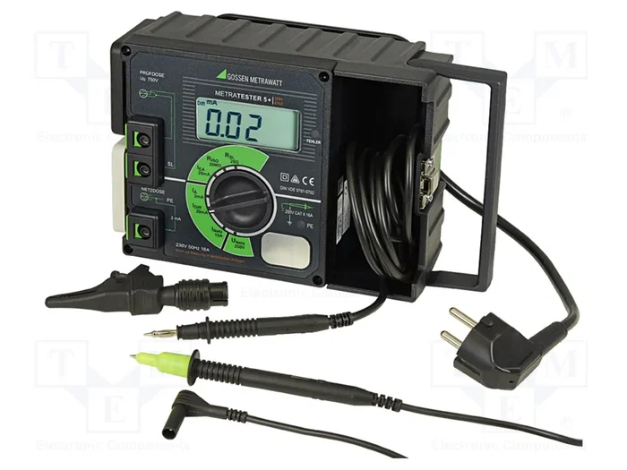 GOSSEN METRAWATT METRATESTER 5+ M700D Medidor de instalación eléctrica GOSSEN METRAWATT METRATESTER 5+ M700D Medidor de instalación eléctrica
