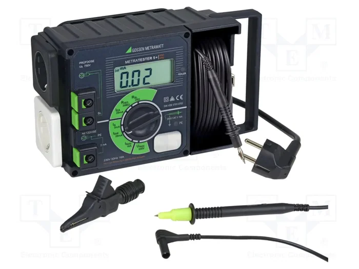 GOSSEN METRAWATT METRATESTER 5+ M700D Medidor de instalación eléctrica GOSSEN METRAWATT METRATESTER 5+ M700D Medidor de instalación eléctrica