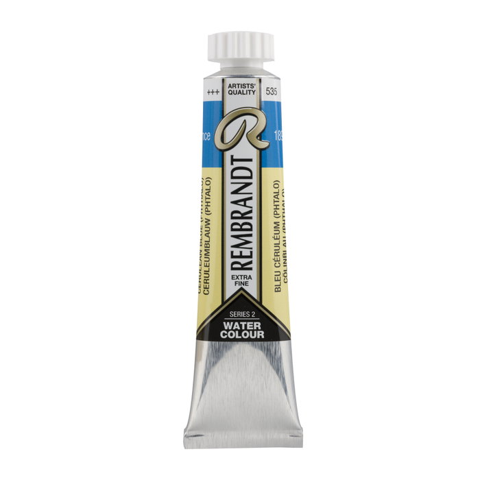 Rembrandt Acuarela Tubo 20 ml Azul Cerúleo (Ftalo) 535 Rembrandt Acuarela Tubo 20 ml Azul Cerúleo (Ftalo) 535
