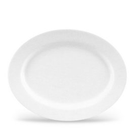 Solaria Fuente Oval 42 cm Blanco
