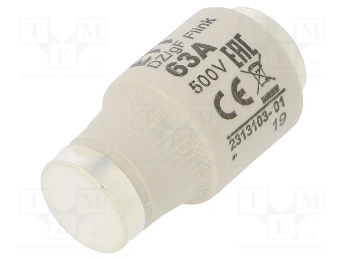 ETI POLAM Fusible de cartucho de cerámica DIII 63A ETI POLAM Fusible de cartucho de cerámica DIII 63A