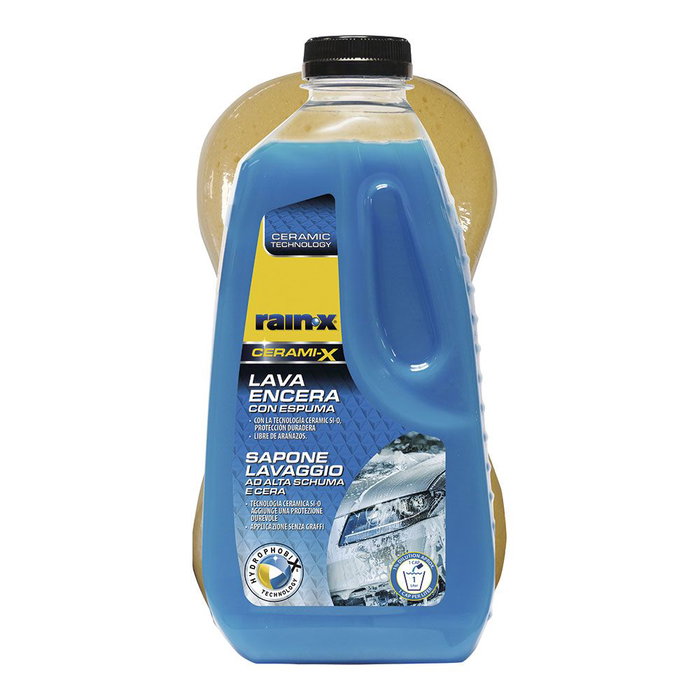 Rainx Cerami-x Lava Encera + Esponja 1 L Limpiador y Abrillantador con Protección UV Rainx Cerami-x Lava Encera + Esponja 1 L Limpiador y Abrillantador con Protección UV