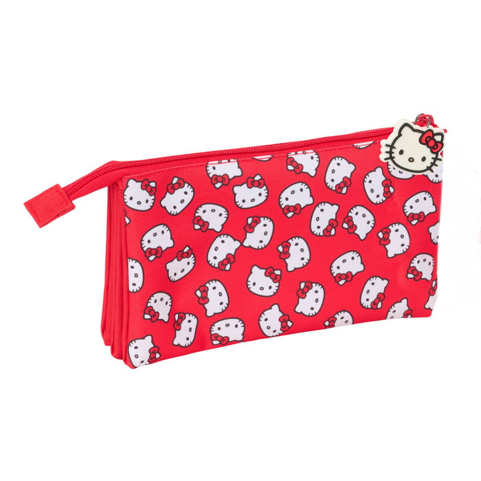Portatodo Hello Kitty Iconic Blanco Rojo 22 x 12 x 3 cm
