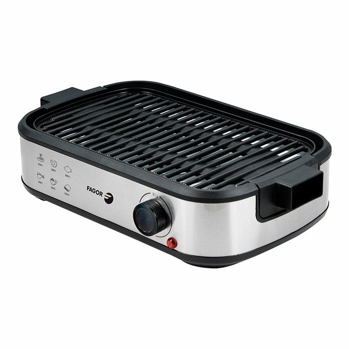 Fagor Parrilla eléctrica smokeless con extractor de humo 1800 W Fagor Parrilla eléctrica smokeless con extractor de humo 1800 W