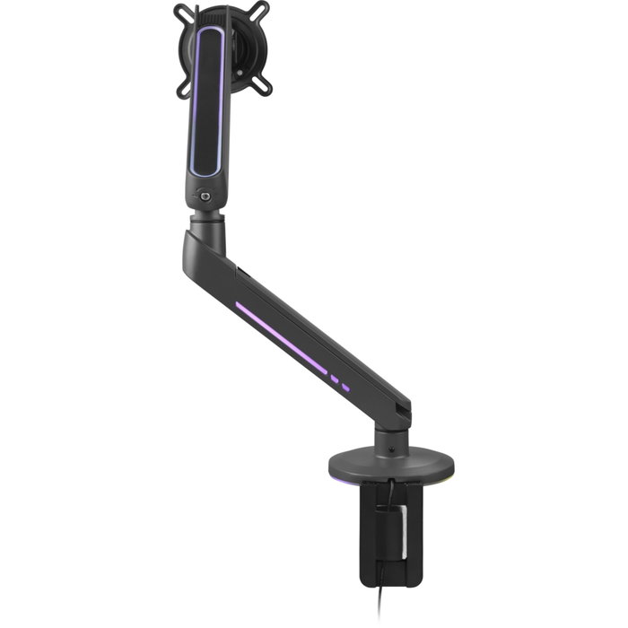 ONE FOR ALL Brazo para Monitor DM8110 con Iluminación RGB, Negro