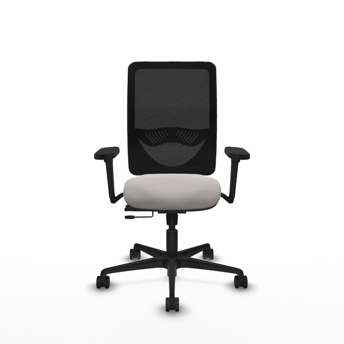 PIQUERAS Y CRESPO Silla de oficina Zulema con mecanismo Sincro/Traslack, Blanco y Negro PIQUERAS Y CRESPO Silla de oficina Zulema con mecanismo Sincro/Traslack, Blanco y Negro
