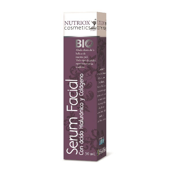YNSADIET Nutriox Serum Facial con Ácido Hialurónico y Colágeno 50ml