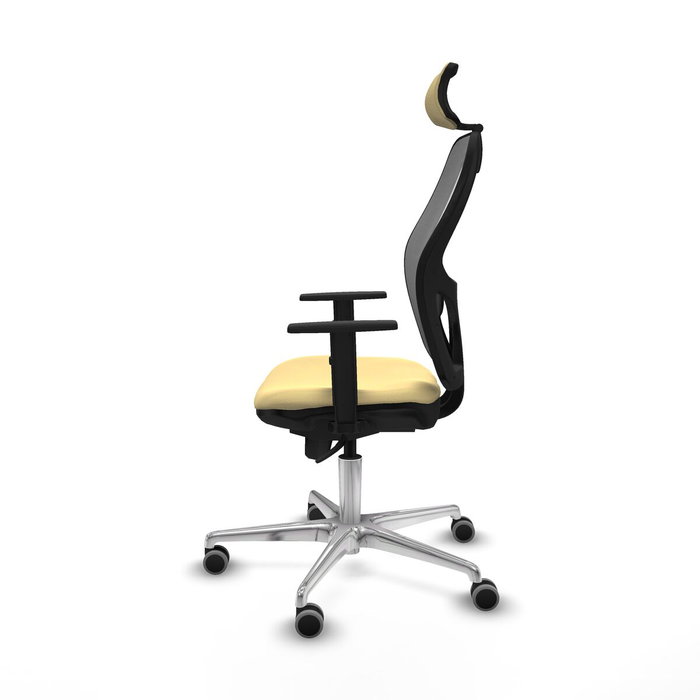 PIQUERAS Y CRESPO Silla de oficina Jorquera Crema/Gris PIQUERAS Y CRESPO Silla de oficina Jorquera Crema/Gris