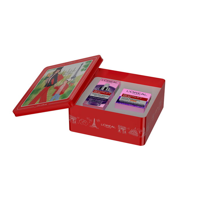 L'Oréal Paris REVITALIFT FILLER Estuche Set Sérum Anti-Arrugas Ácido Hialurónico + Crema Día SPF50, 2 piezas