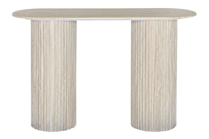 DKD Home Decor Consola Beige 120 x 40 x 75 cm Granito y MDF DKD Home Decor Consola Beige 120 x 40 x 75 cm Granito y MDF