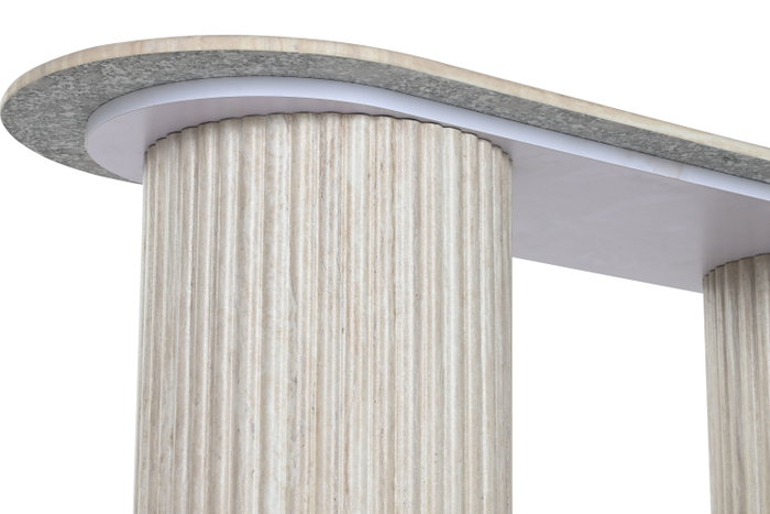 DKD Home Decor Consola Beige 120 x 40 x 75 cm Granito y MDF DKD Home Decor Consola Beige 120 x 40 x 75 cm Granito y MDF