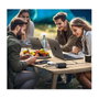 Conceptronic OZUL06BE Cargador de 6 Puertos 200W con USB-C y USB-A