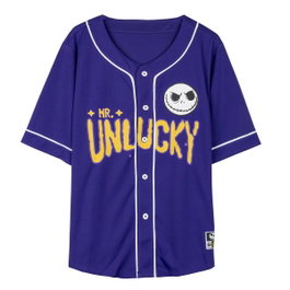 Cerdá Camiseta Corta Baseball Nightmare Before Christmas Lilac XL