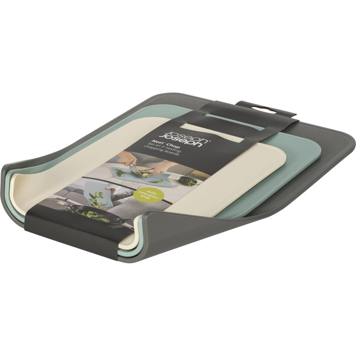 Joseph Joseph Nest Chop Juego de 3 tablas de cortar, Gris