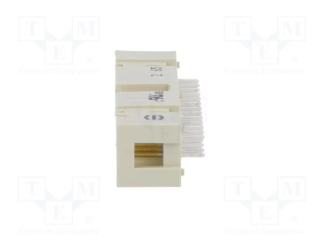 HARTING Conector IDC macho de 26 pines recto THT 2,54mm SEK-18 SV MA LP STR29 26P PL2