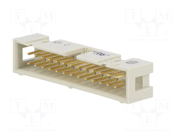 HARTING Conector IDC macho de 26 pines recto THT 2,54mm SEK-18 SV MA LP STR29 26P PL2