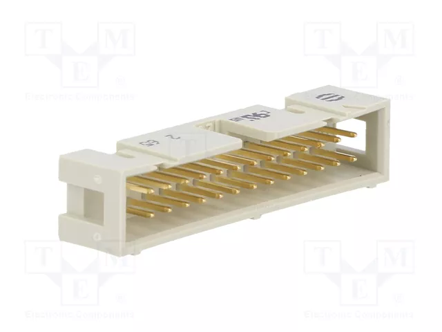 HARTING Conector IDC macho de 26 pines recto THT 2,54mm SEK-18 SV MA LP STR29 26P PL2