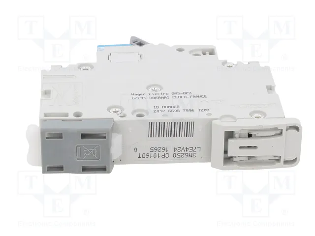 HAGER NDN116 Interruptor magnetotérmico 16A 1 Polo 10kA
