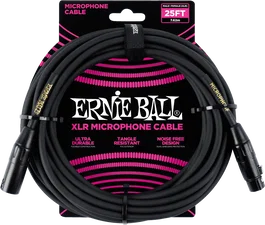 ERNIEBALL Cable de Micrófono Classic XLR-XLR - 7,62 m