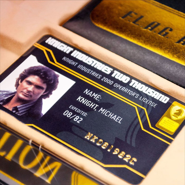 Doctor Collector FLAG Agent Kit Collector's Box Knight Rider