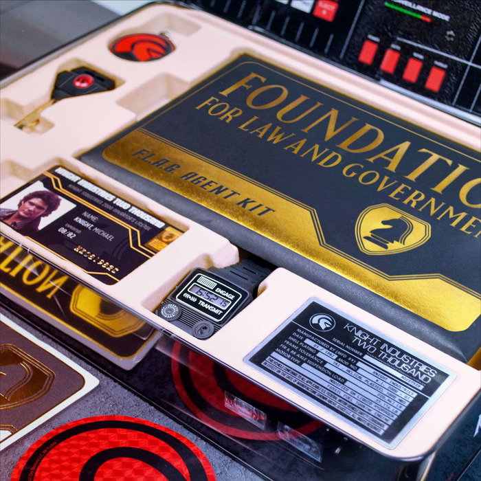 Doctor Collector FLAG Agent Kit Collector's Box Knight Rider